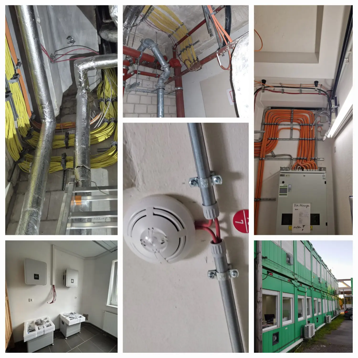 BALOGH Verkabelung&Montage-Service - verschiedene Dienstleistungskollage Bild